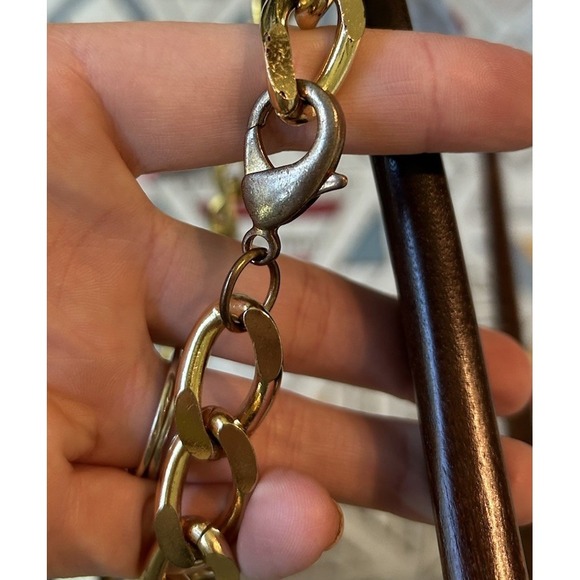 Milly Chain Halter Dress 4 Silk Italian Resort Designer Party Retro Old Money - Picture 10 of 10